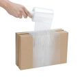 Klare Wrap-Rolle PE Weißer Griff PE-Kunststoff-durchsichtige Verpackung Stretchfolie